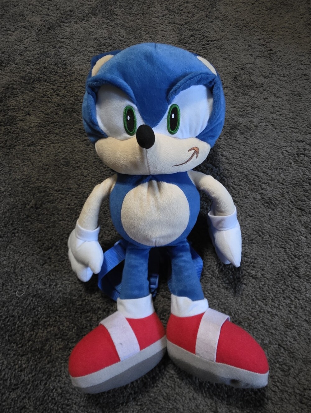 18" Sega Sonic Plush Backpack